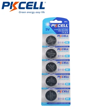5 Adet / grup PKCELL CR2325 3V BR2325 ECR2325 CR 2325 lityum pil düğme Pil