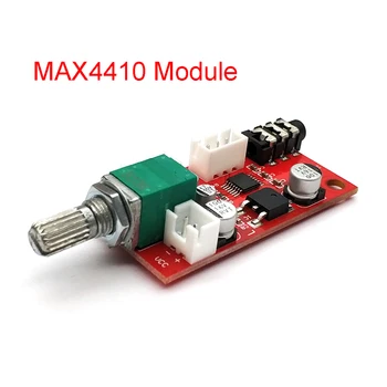 MAX4410 kulaklık amplifikatörü Kurulu Kulaklık Amplifikatör Mini Amp Ön amplifikatör tek akü Güç