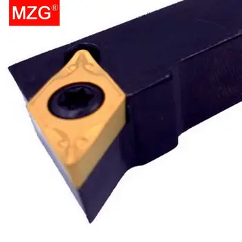 MZG 12mm 16mm 20mm SDFCR CNC torna Kesici Çubuk Torna Çardak DCMT Karbür Insert Sıkıştırılmış Çelik Takım Tutucu Harici Sıkıcı Araçları