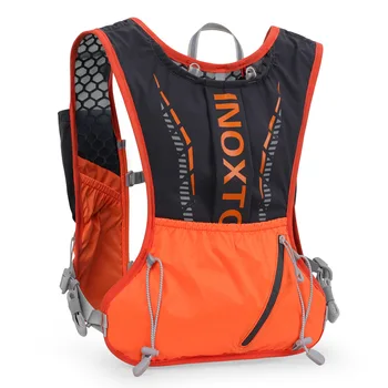 Trail Koşu Sırt Çantası 5L Açık kros Maraton Nemlendirici Yelek Kemer Paketi Ultra Hafif Sürme sırt çantası 1.5 L Su Torbası