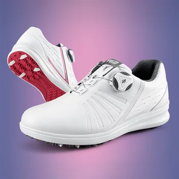 PGM Su Geçirmez golf ayakkabıları Bayan spor ayakkabı Hafif Topuzu Toka Ayakkabı Bağı Sneakers Nefes Kaymaz Eğitmenler Ayakkabı XZ179