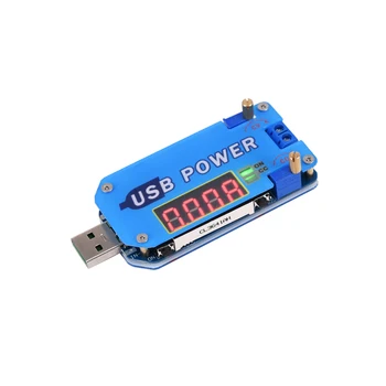 USB gerilim dönüşüm Boost Yönlendirici güç kaynağı 5V için 3. 3V9V12V24V Gerilim ve akım göstergesi 15W Fan hızı Ayarlanabilir DC-DC