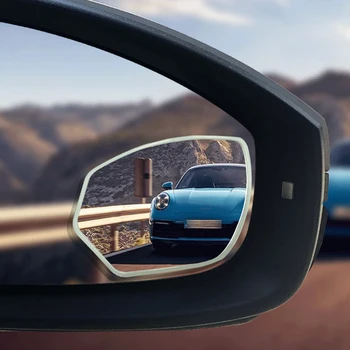 2 Adet Araba Dikiz Dışbükey Ayna 360 Derece HD Kör Nokta Ayna Ayarlanabilir Ters Geniş Açı Araç Park Çerçevesiz Ayna
